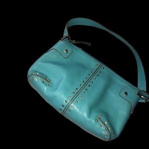 Michael Kors Vintage Astor Studded Small Hobo Purse or Bag